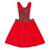 Robe de noël tartan & col roulé Rouge beige 3 - vertbaudet enfant 