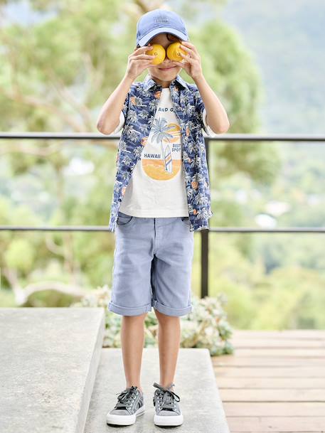 Chemise garçon marine 5 - vertbaudet enfant 