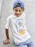 T-shirt motifs graphiques garçon écru 1 - vertbaudet enfant 