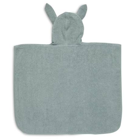 Poncho de bain éponge en coton Beige+Bleu+Creme+Nougat+Rose+Vert d'eau 30 - vertbaudet enfant 