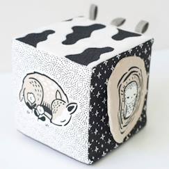 Jouet-Premier âge-Cube sensoriel animaux