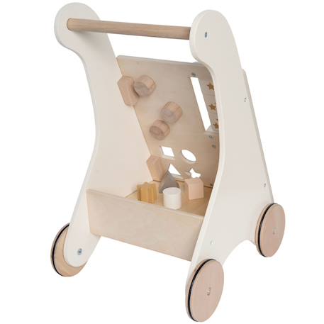 Chariot d'activité Beige, rose, gris+Gris 2 - vertbaudet enfant 