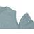 Gigoteuse hiver manches amovibles rib tog 3.5 en coton Ecru+Vert+Vert 16 - vertbaudet enfant 