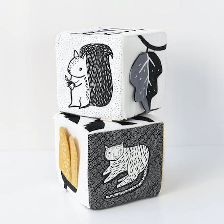 Cube sensoriel jungle Multi-coloured 3 - vertbaudet enfant 