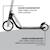 Little bigwheel scooter noir Noir et argent 4 - vertbaudet enfant 