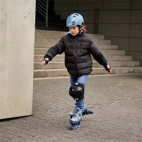 Patins à roulettes leon 2.0 ocean taille 29 - 32 Gris 3 - vertbaudet enfant 