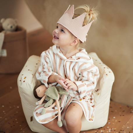 Fauteuil pouf enfant Beige+Beige, écru 12 - vertbaudet enfant 