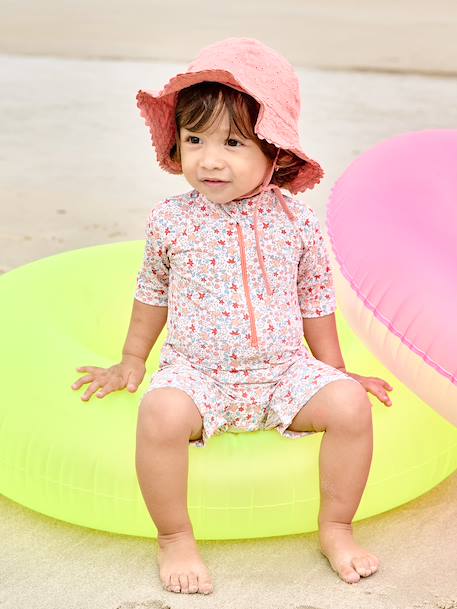 Combinaison de bain anti UV bébé fille avec couche intégrée Imprimé 9 - vertbaudet enfant 