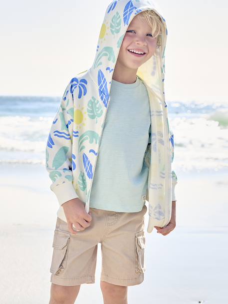 Short garçon battle facile à enfiler beige+kaki+marine 4 - vertbaudet enfant 