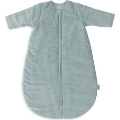 Linge de maison et décoration-Linge de lit bébé-Gigoteuse-Gigoteuse à manches amovibles rib sea green (6-18 mois)