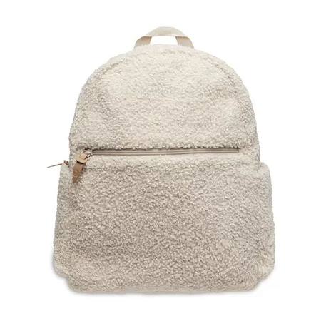 Sac à dos à langer boucle natural Ecru 1 - vertbaudet enfant 