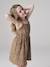 Robe à bretelles fille en gaze de coton beige+corail+vert émeraude 6 - vertbaudet enfant 