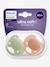 Lot 2 sucettes Ultra Soft 18 mois orange 4 - vertbaudet enfant 