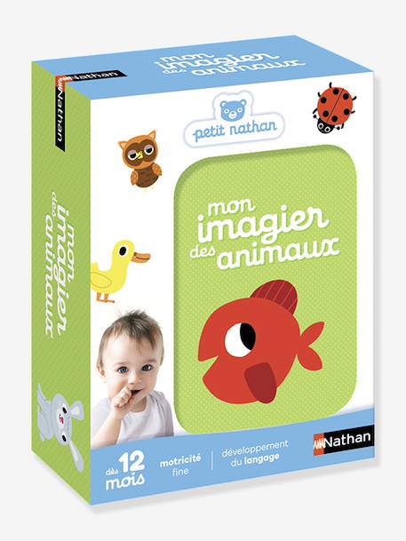 Mon imagier des animaux multicolore 2 - vertbaudet enfant 