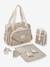 Sac à langer Genève II Bleu marine+Cherry Blossom+gris chiné+Gris chiné+Vert sauge 30 - vertbaudet enfant 