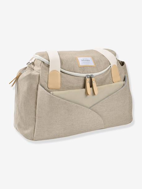 Sac à langer Sydney II beige imprimé+vert sauge 3 - vertbaudet enfant 