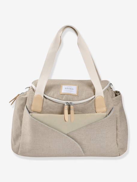 Sac à langer Sydney II beige imprimé+vert sauge 2 - vertbaudet enfant 