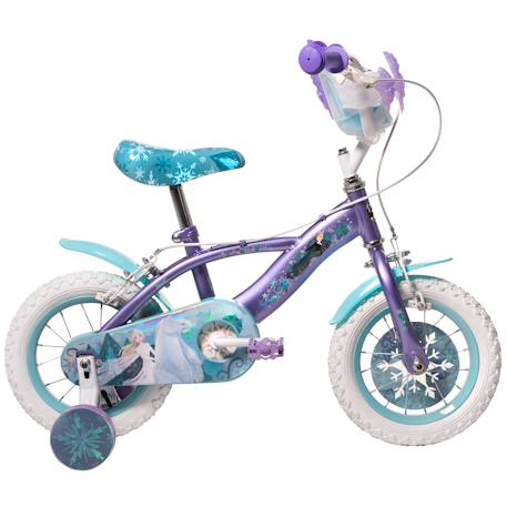 Vélo enfant disney frozen - la reine des neiges 12' Lilas 2 - vertbaudet enfant 