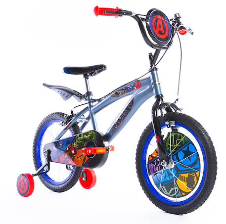 Vélo enfant marvel avengers 16' Gris 1 - vertbaudet enfant 