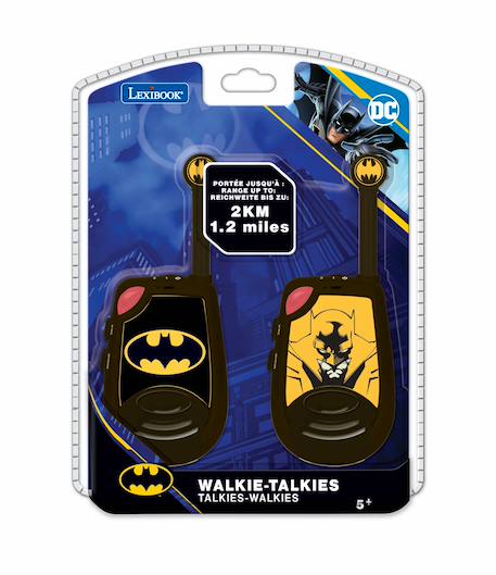 Talkie-walkies batman portée 2km fonction morse Noir 2 - vertbaudet enfant 