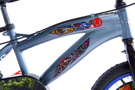 Vélo enfant marvel avengers 16' Gris 3 - vertbaudet enfant 