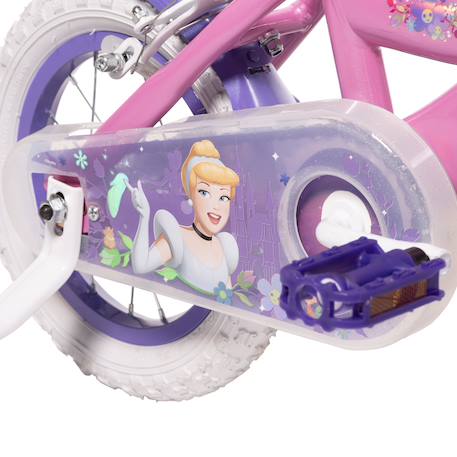 Vélo enfant disney princess 12' Rose-violet 3 - vertbaudet enfant 