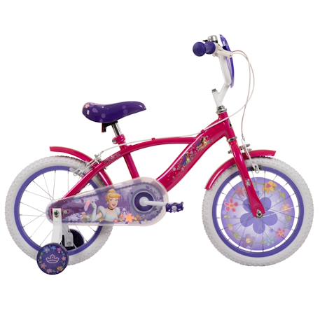 Vélo enfant disney princess 16' Rose 2 - vertbaudet enfant 