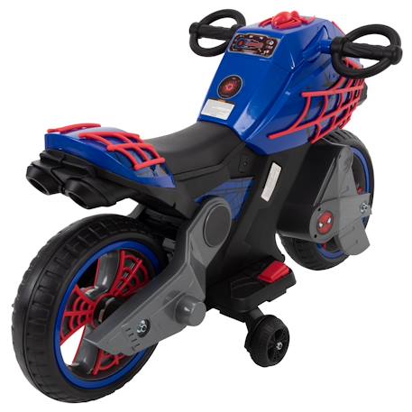 Draisienne moto électrique marvel spiderman Bleu 3 - vertbaudet enfant 