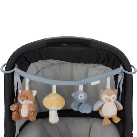 Chaine d'activités poussette little farm Bleu, gris, beige+Bleu, jaune, beige, multicolore, marron+Rose, beige+Rose, jaune, vert, beige, multicolore, marron+Vert 7 - vertbaudet enfant 