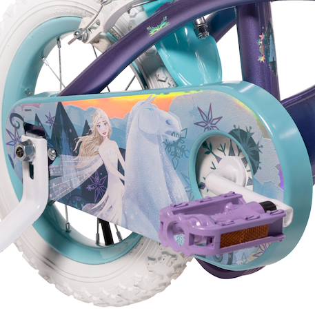 Vélo enfant disney frozen - la reine des neiges 12' Lilas 3 - vertbaudet enfant 