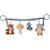 Chaine d'activités poussette little farm Bleu, gris, beige+Bleu, jaune, beige, multicolore, marron+Rose, beige+Rose, jaune, vert, beige, multicolore, marron+Vert 5 - vertbaudet enfant 