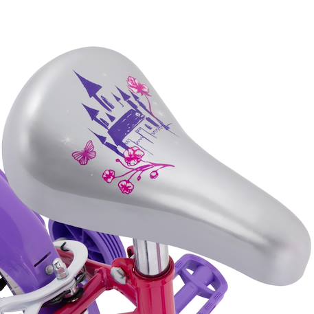 Vélo enfant disney princess 14' Rose-violet 5 - vertbaudet enfant 