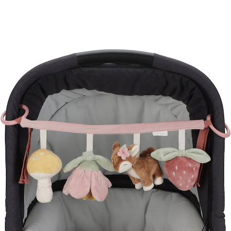 Chaine d'activités poussette little farm Bleu, gris, beige+Bleu, jaune, beige, multicolore, marron+Rose, beige+Rose, jaune, vert, beige, multicolore, marron+Vert 14 - vertbaudet enfant 