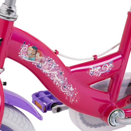 Vélo enfant disney princess 14' Rose-violet 6 - vertbaudet enfant 