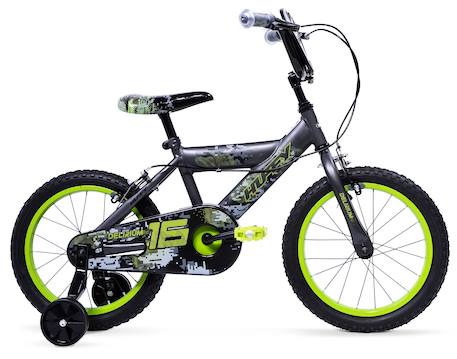 Vélo enfant huffy delirium 16' Gris argenté 2 - vertbaudet enfant 