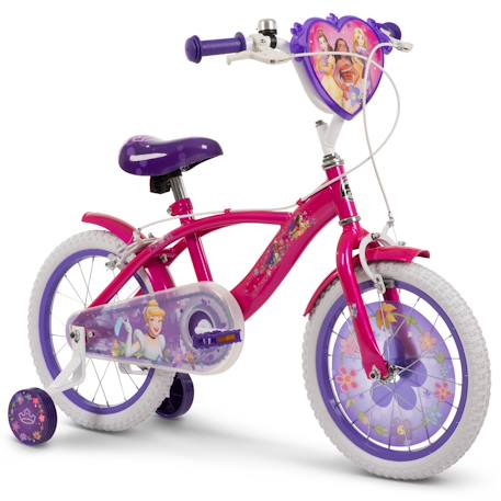Vélo enfant disney princess 16' Rose 1 - vertbaudet enfant 