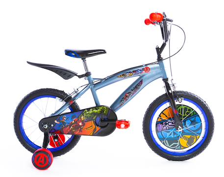 Vélo enfant marvel avengers 16' Gris 2 - vertbaudet enfant 