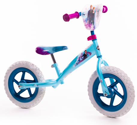 Draisienne disney frozen - la reine des neiges 12' Bleu 1 - vertbaudet enfant 