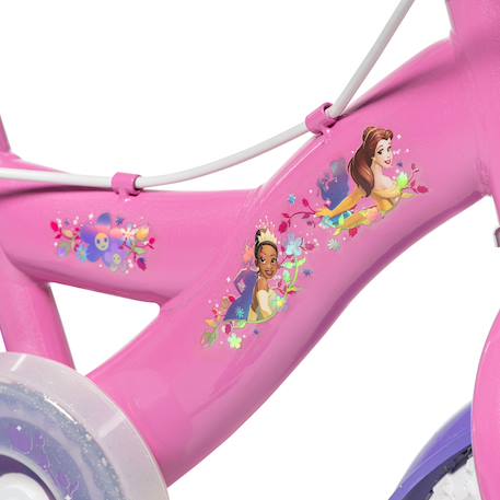 Vélo enfant disney princess 12' Rose-violet 5 - vertbaudet enfant 