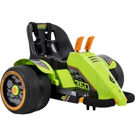 Tricycle enfant à piles green machine 360 Vert 1 - vertbaudet enfant 