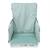 Coussin de chaise haute réversible safari Safari, vert, gris, blanc 3 - vertbaudet enfant 