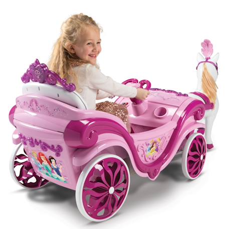 Cheval et charrette électrique disney princess Rose 3 - vertbaudet enfant 