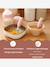 Lot de 2 pré-couverts d'apprentissage 2e âge en inox et silicone beige imprimé+Sage green+Velvet grey 6 - vertbaudet enfant 