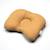 Coussin cale-tête ergonomique en gaze de coton jeanne Beige+Blanc+Bleu+Camel+Écru+Rose+Terracotta+Vert de gris 16 - vertbaudet enfant 