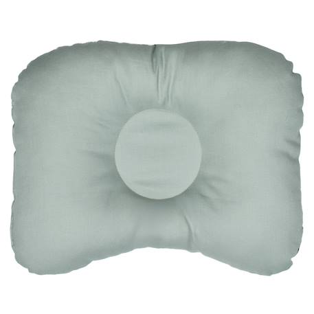 Coussin cale-tête ergonomique en coton safari Safari, vert, gris, blanc 3 - vertbaudet enfant 
