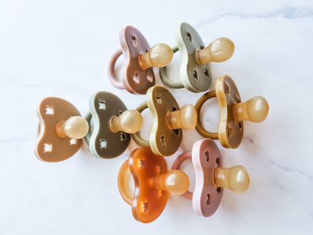 Lot de 2 tétines physiologique caoutchouc naturel Multi-coloured 4 - vertbaudet enfant 