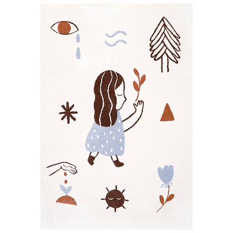 Tapis chambre enfant love by marta abad blay Right 2 - vertbaudet enfant 