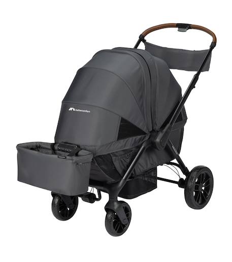 Poussette chariot double helios Mineral graphite 1 - vertbaudet enfant 