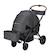 Poussette chariot double helios Mineral graphite 1 - vertbaudet enfant 