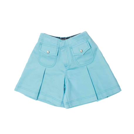 Jupe culotte intersaison      calamity jane Bleu turquoise 2 - vertbaudet enfant 